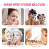 Face Mask Skincare Sheet Moisturizing & Soothing Spa Facial Mask Self Skin Care Natural Beauty Gift Set for Kid Girl Teen All Skin Type