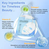 Yecuce 6 Pcs Collagen Deep Hydration Mask,Anti-Aging Hydrating Sleeping Mask for Moisturize, Firm & Enhance Skin Vitality
